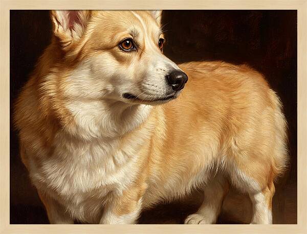 Corgi In Realistic Detail