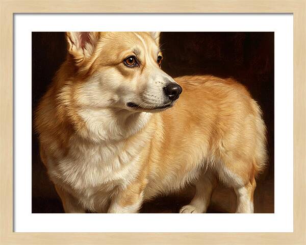 Corgi In Realistic Detail