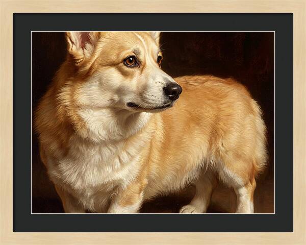 Corgi In Realistic Detail