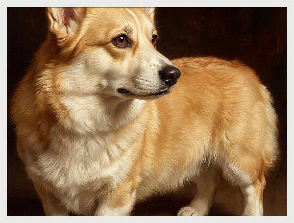 Corgi In Realistic Detail