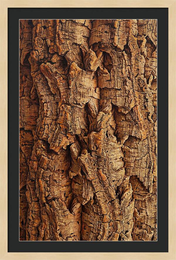 Cork Texture Close Up
