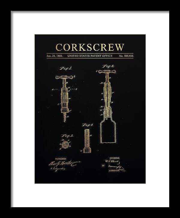 Corkscrew Gold Patent Us300936a