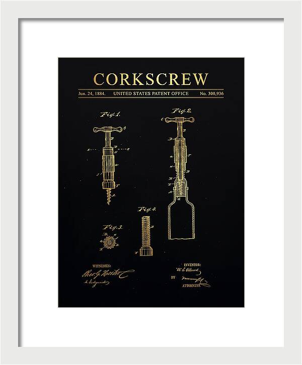 Corkscrew Gold Patent Us300936a