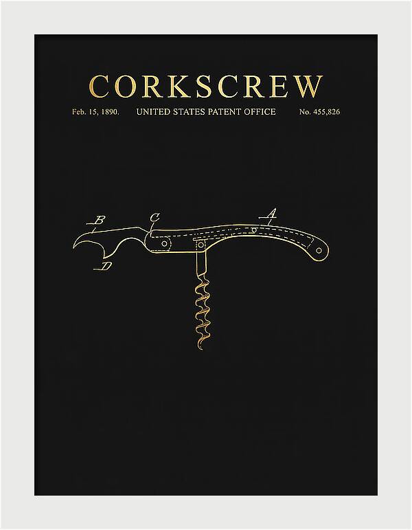 Corkscrew Gold Patent Us455826a