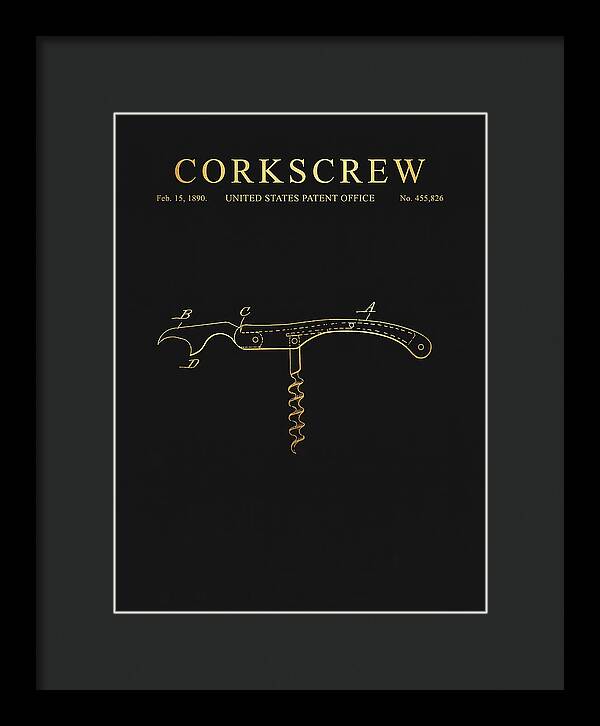 Corkscrew Gold Patent Us455826a