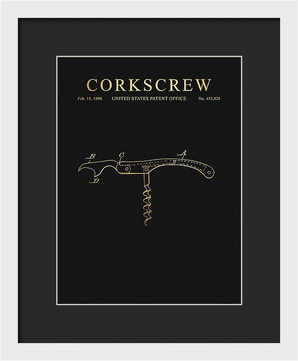 Corkscrew Gold Patent Us455826a