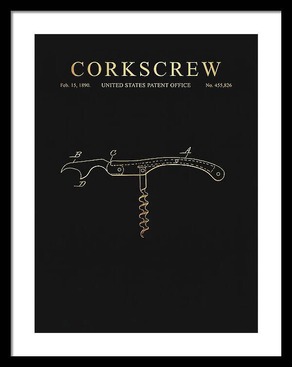 Corkscrew Gold Patent Us455826a