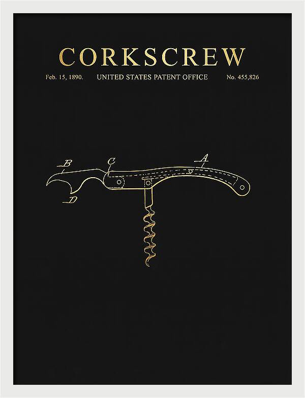 Corkscrew Gold Patent Us455826a
