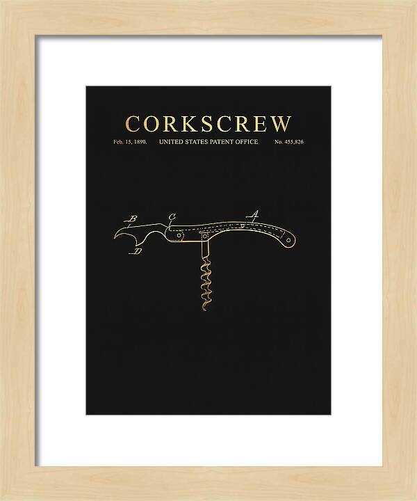 Corkscrew Gold Patent Us455826a