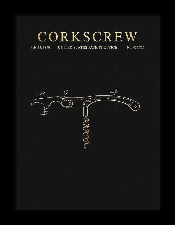 Corkscrew Gold Patent Us455826a