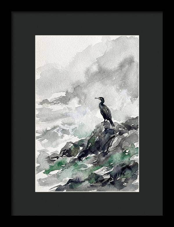Cormorant By The Shore
