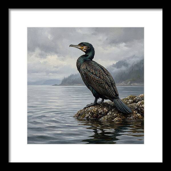 Cormorant By The Water