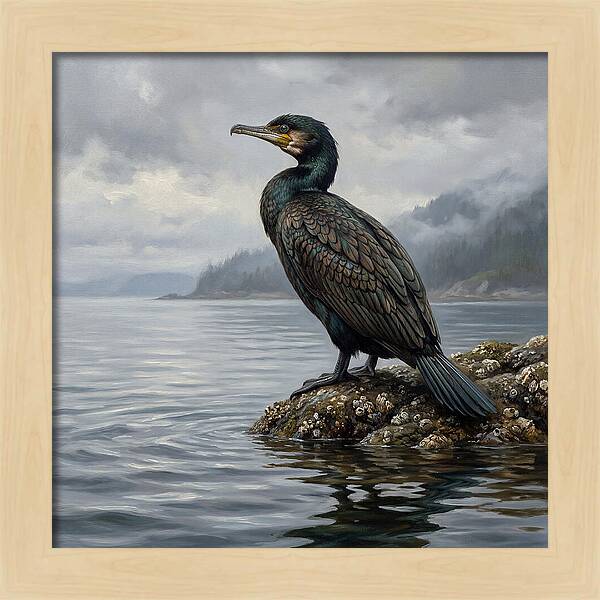 Cormorant By The Water