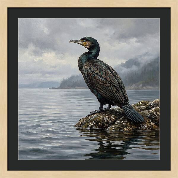 Cormorant By The Water