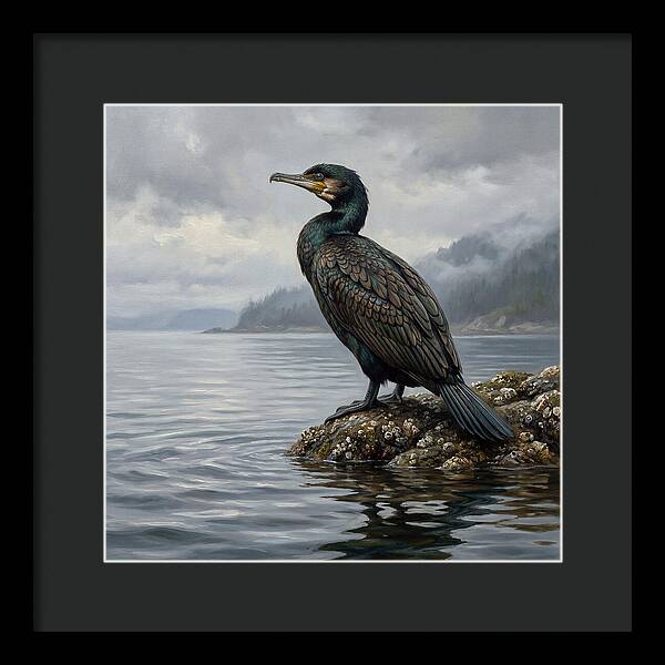 Cormorant By The Water