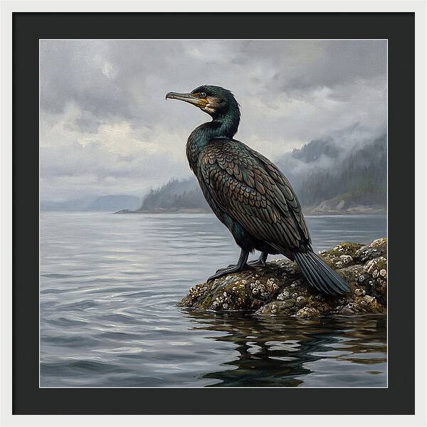 Cormorant By The Water
