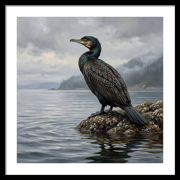 Cormorant By The Water