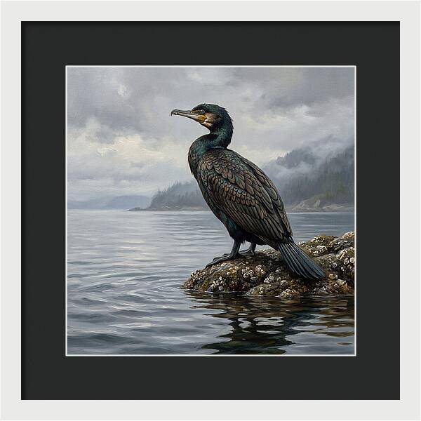Cormorant By The Water