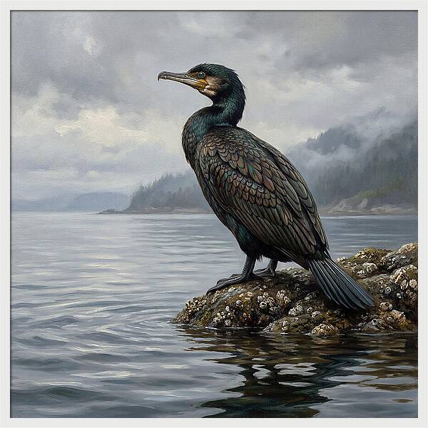 Cormorant By The Water