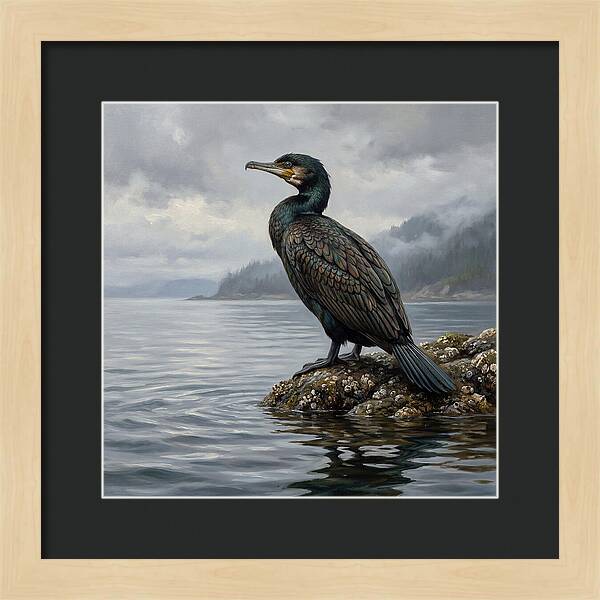 Cormorant By The Water