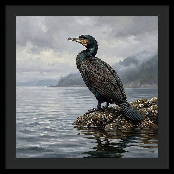 Cormorant By The Water