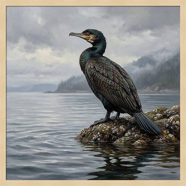 Cormorant By The Water