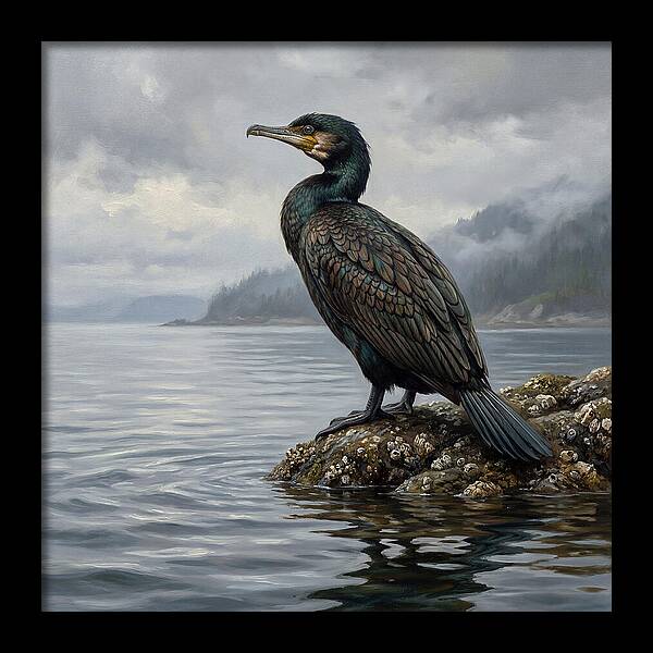 Cormorant By The Water