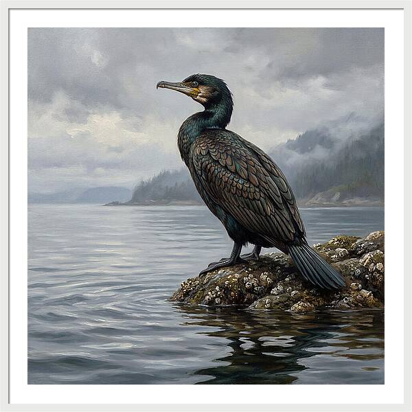 Cormorant By The Water