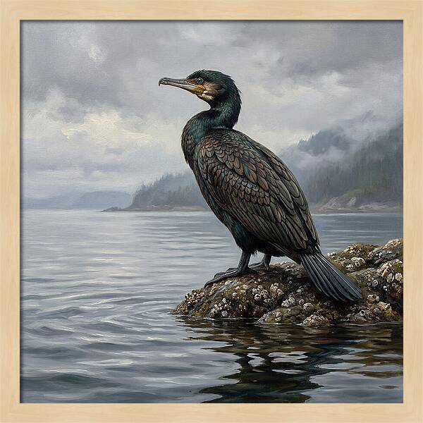 Cormorant By The Water