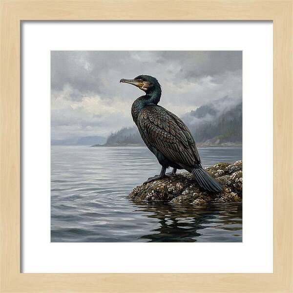 Cormorant By The Water