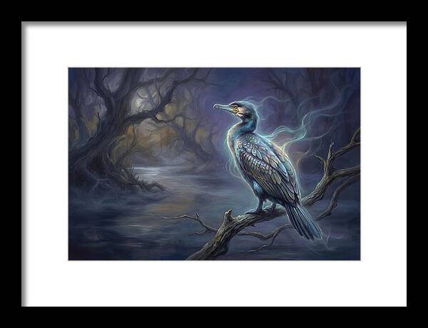 Cormorant In Twilight