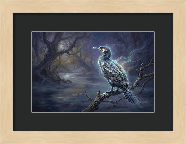 Cormorant In Twilight