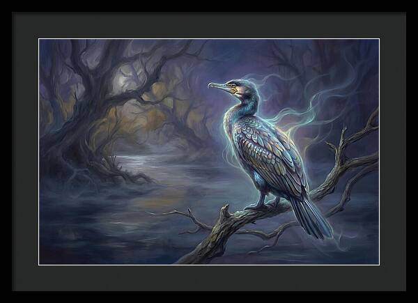 Cormorant In Twilight
