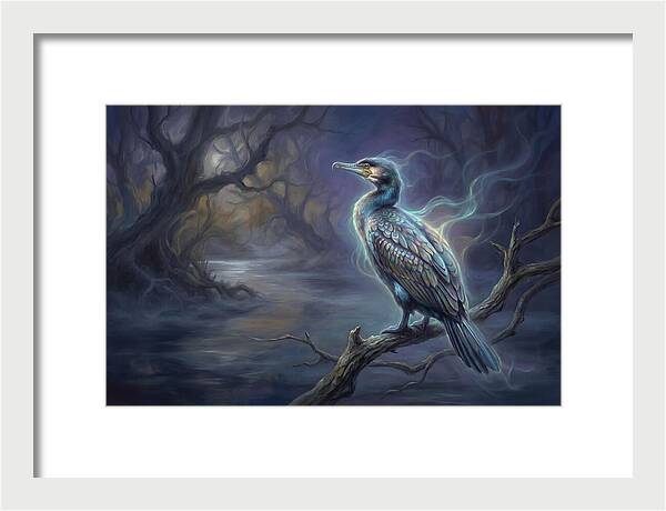 Cormorant In Twilight