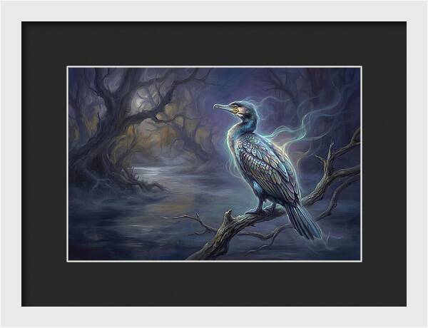 Cormorant In Twilight