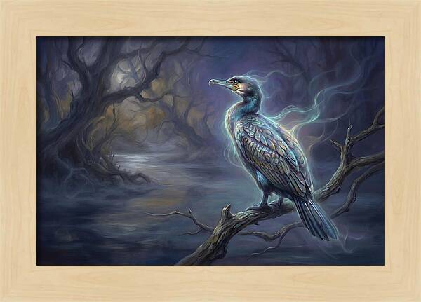 Cormorant In Twilight