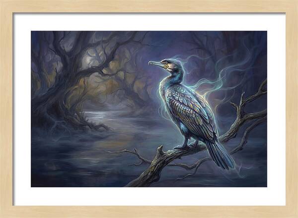Cormorant In Twilight