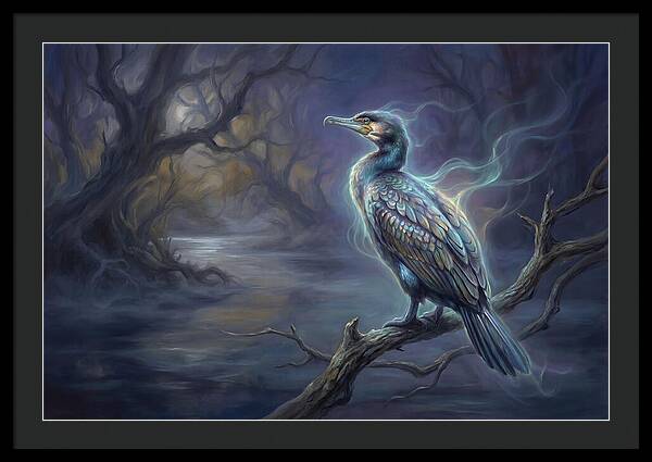 Cormorant In Twilight