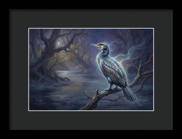 Cormorant In Twilight