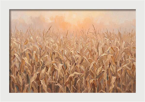 Cornfield At Dusk