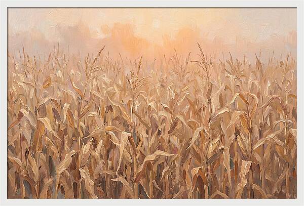Cornfield At Dusk