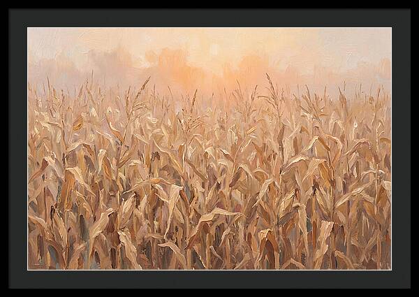 Cornfield At Dusk