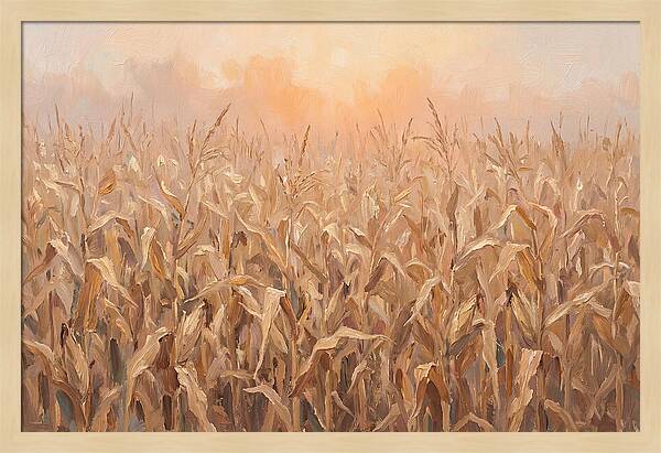 Cornfield At Dusk