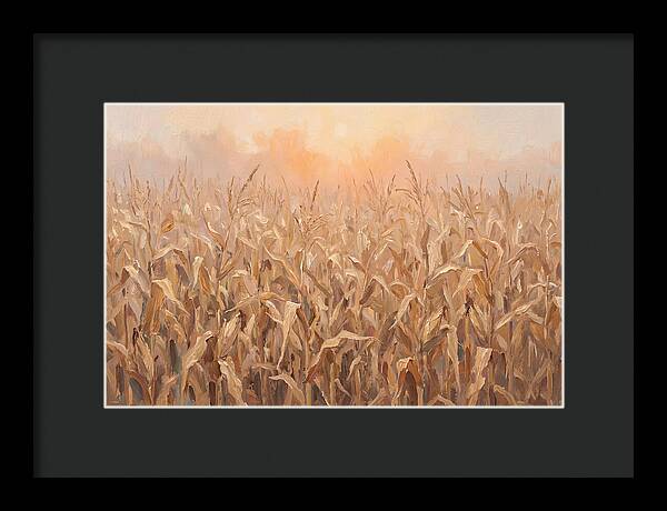 Cornfield At Dusk