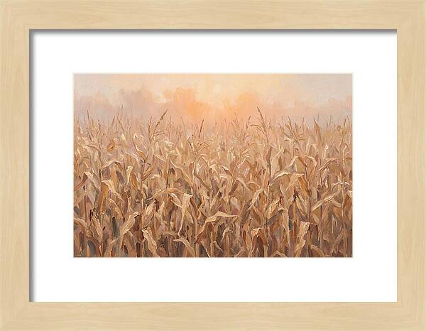 Cornfield At Dusk