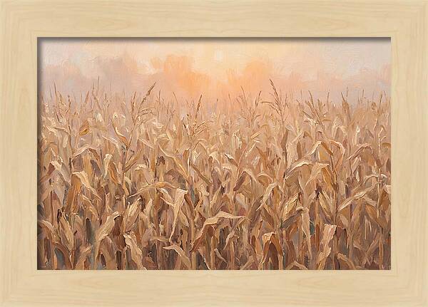 Cornfield At Dusk