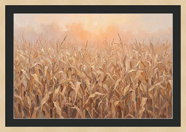 Cornfield At Dusk
