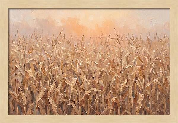 Cornfield At Dusk