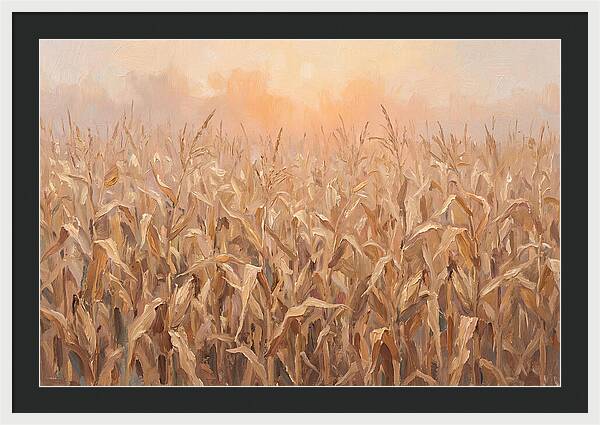 Cornfield At Dusk