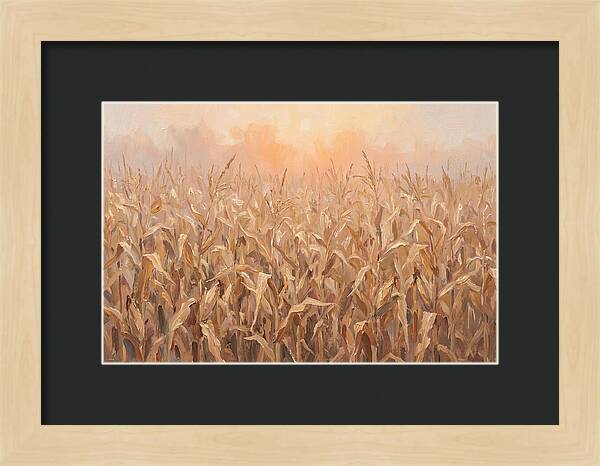 Cornfield At Dusk